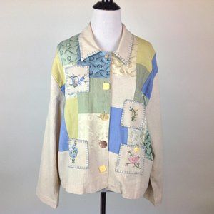 Faith by Celia Forrester Jacket Womens Large